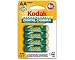 Kodak KAARDC4 4 pack of 2500mAh AA NiMH Batteries