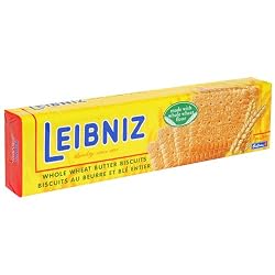 Bahlsen Leibniz Whole Wheat Butter Biscuits, 7-Ounce Boxes (Pack of 18)