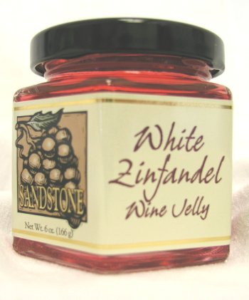 White Zinfandel Wine Jelly, 6 oz by Sandstone Farms