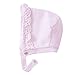 Toubaby Toddler Girl Autumn Winter Pink Lace Bonnet Baby Hats 0-18M