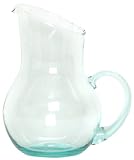 Egyptian Recycled Glass Sangria Pitcher 8.75"H 76oz
