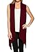 Iconic Luxe Women's Asymmetric Sleeveless Vest