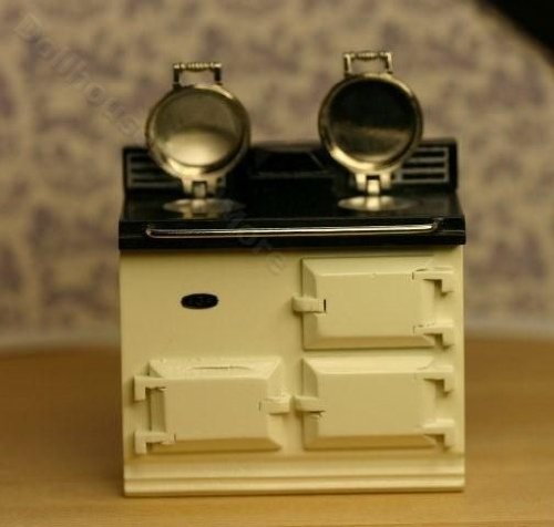 Childrens Toyshop  Toys : Reutter Porcelain Miniature Aga Stove in Creme!!!