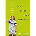 On Being John McEnroe book cover