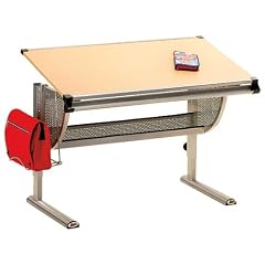 Links 50500450 Plato Schreibtisch Metall MDF Buche Dekor 115x73x62-93 cm
