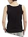 Super Flat Les Lesbian Tomboy Compression 3 Rows Clasp Chest Binders Tank Tops (Medium, Black)