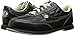 Dexter Turbo II Wide Width Bowling Shoes, Black/Khaki, 9.5 (DX21121W 095)