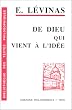 De Dieu qui vient � l'id�e