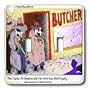 Londons Times Funny Cow Cartoons - Al Capone Parody With Cows - Light Switch Covers - double toggle switch