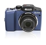 Kodak Z915 Digitalkamera (10 Megapixel, 10-fach opt. Zoom, 6,4 cm (2,5 Zoll) Display, Bildstabilisator) blau - 