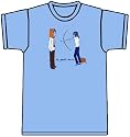 The Postal Service - Bow & Arrow T-Shirt (Lt Blue)