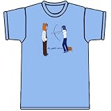 The Postal Service - Bow and Arrow Light Blue T-shirt at ElectricKID