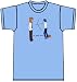 The Postal Service - Bow & Arrow T-Shirt (Lt Blue)