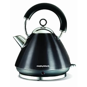 Morphy Richards Accents 43776 Pyramid Kettle, Black