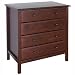 Da Vinci Roxanne 4-Drawer Dresser - Espresso