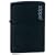 Zippo lighter - Black Matte Logo Windproof lighter