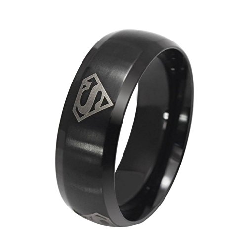 Buytra Jewelry Men's Fashion Signet Rings Titanium Stainless Steel