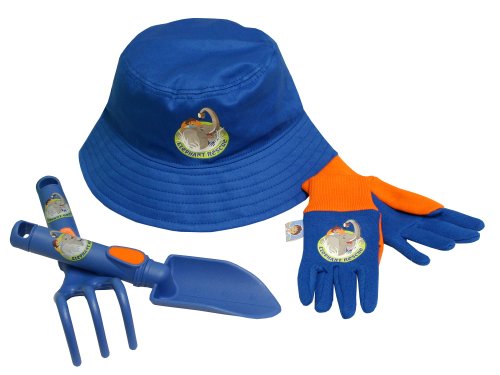 Diego 4-Piece Kids Garden Glove and Accessory Combo Pack, DO7-P4