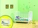 2 IN 1 CONVERTIBLE BABY CRIB -WHITE 10-186