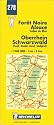 Michelin Foret Noire-Alsace (Black Forest), France Map No. 278