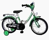 Eigenschaften Bachtenkirch / Bachtenkirch 16 Zoll Fahrrad Polizei grün-silber Kinderfahrrad