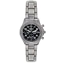 Seiko Men's Alarm Chronograph Titanium Watch #SNA139