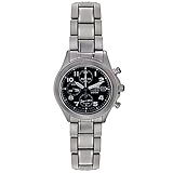 Seiko Men's SNA139 Alarm Chronograph Titanium Watch