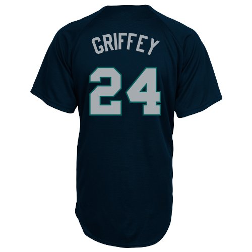 Save on MLB Seattle Mariners Ken Griffey Full Button Down Synthetic