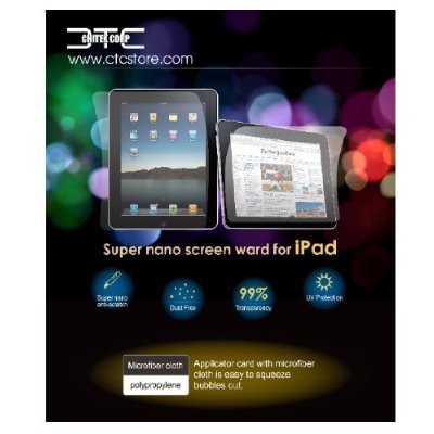 CTCstore Apple iPad AcaseView Anti-Glare Protective Screen Films