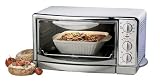 Oster 6233 6-Slice Toaster Oven/Broiler, White with Chrome Accents
