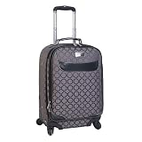 Jennifer Lopez Noir 20-in. Jacquard Expandable Spinner Carry-On