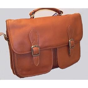 David King Leather Legal Briefcase DK7166