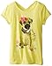 The Children's Place Big Girls' Short Sleeve Graphic Crossback
