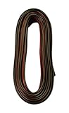 エスネット 異色平行コード赤黒 10M VFF0.5-10MRB-S