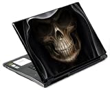 Halloween Skull Decorative Protector Skin Decal Sticker for 14/ 15 Laptop Computer