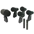 OSP DK-7 7 Piece Drum Microphone Kit with Deluxe Case