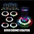 Untersetzer DISCO DRINKS COASTER... really funky!