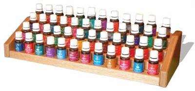 46-Bottle Essential Oil 4-Tier Display Rack 5-15ml On Sale