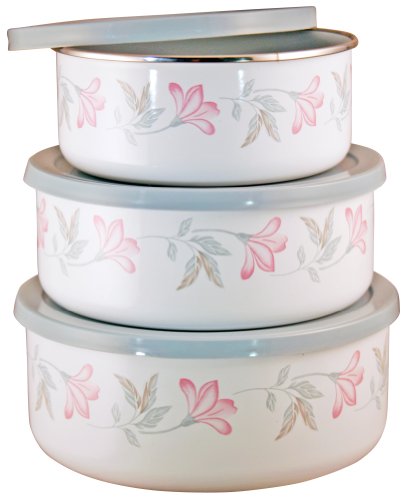 Corelle Coordinates Pink Trio Bowl Set