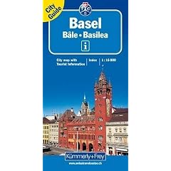 KuF Schweiz City Map Basel 1 : 16 000: Mit Hauptplan, �ffentlichem Verkehrsnetz, Durchfahrtskarte, �bersichtskarte. Stra�enverzeichnis. Sehensw�rdigkeiten. 6 Stadtrundg�nge