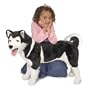 Melissa & Doug Deluxe Husky Plush