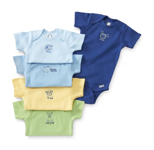 Gerber 5 Pack Solid Onesies Brand One Piece Underwear Boy 2009, Newborn Gerber 5 Pack Solid Onesies Brand One Piece Underwear Boy 2009, Newborn