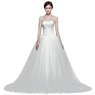 Strapless Full Length Lace  Dress