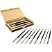 12 Stone Carving Chisels Rock Lapidary Hand Tools New