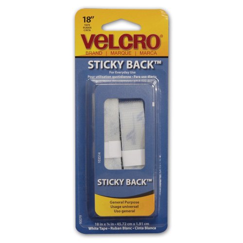 Purchase Velcro Brand Sticky Back Tape 3/4″x18″-White