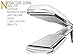 Flat Iron, PERFECTWO Professional Ceramic Tourmaline Ionic Hair Straightener Flat Iron 1.5