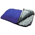 XLarge Double Sleeping Bag - 400g Fill - 2 x Layers of Fiilling - Suitable Up To To -5 degrees - Converts to 2 Singles - Machine Washable
