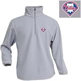 Philadelphia Phillies MLB Boys Frost Pull Over (Silver)