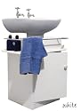 JAMERSON - Bathroom Undersink Storage Cupboard - White