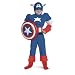 Captain America Muscle - Size: Child S(4-6)